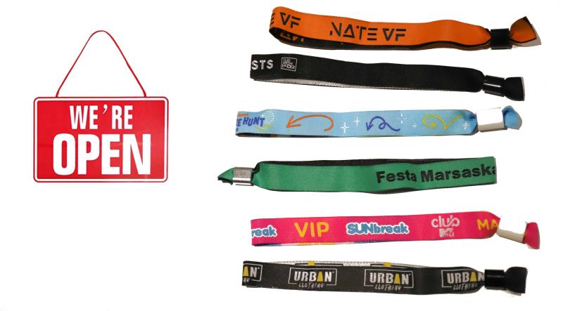 Woven Fabric Wristbands